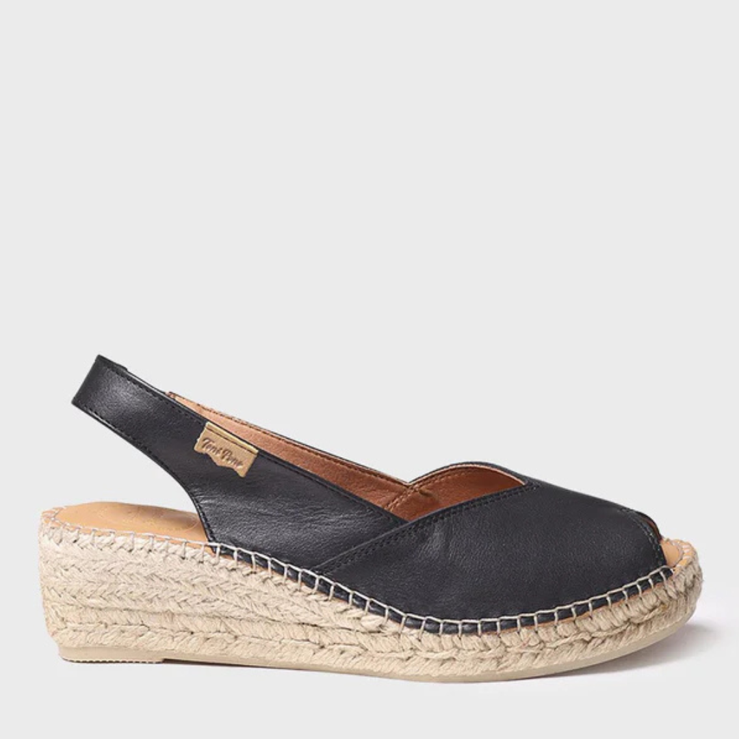 Bernia - The raffia wedge sandal