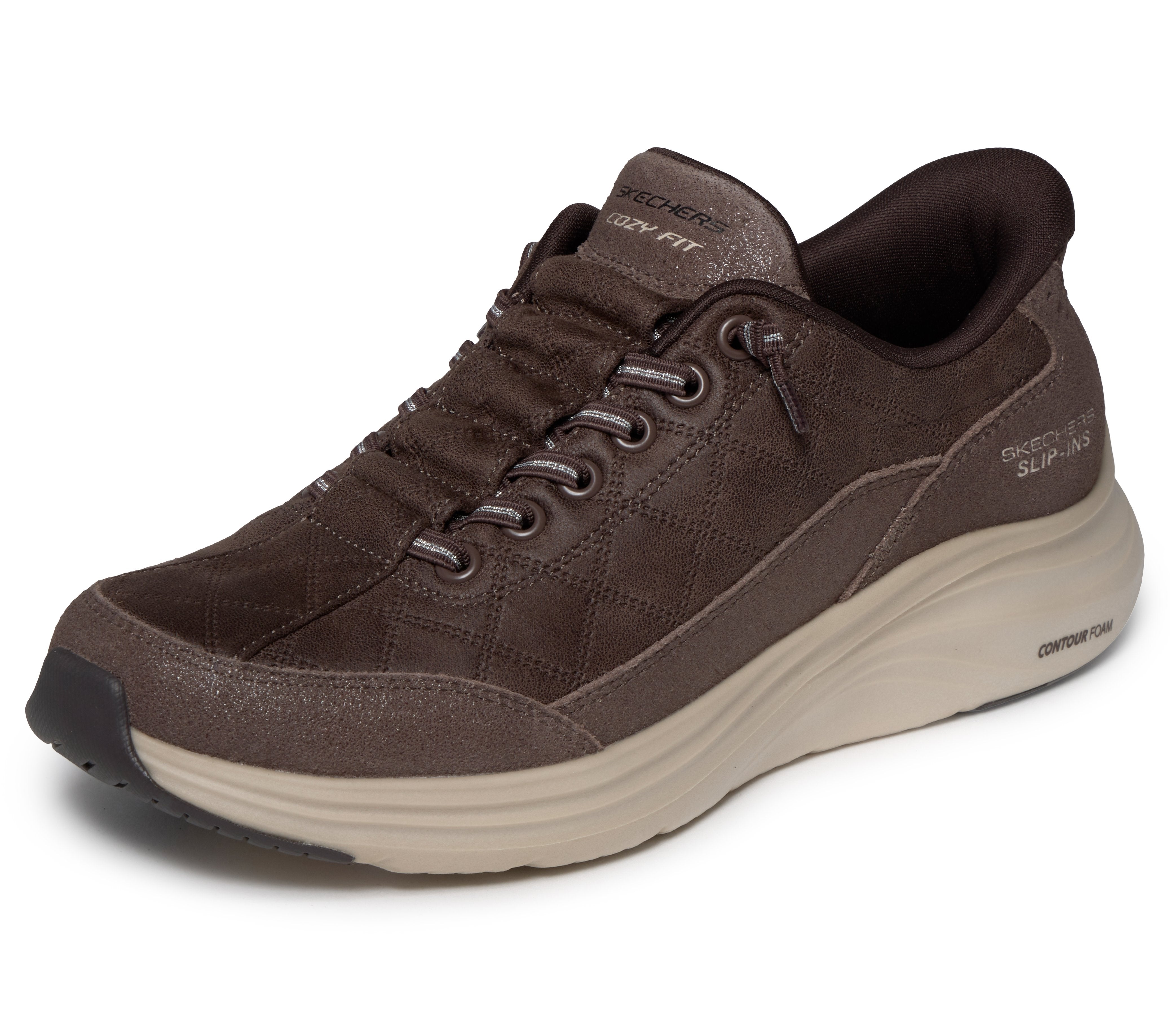 150507 - SKECHERS SLIP-INS: CONTOUR FOAM - COZY FIT NATURAL EASE