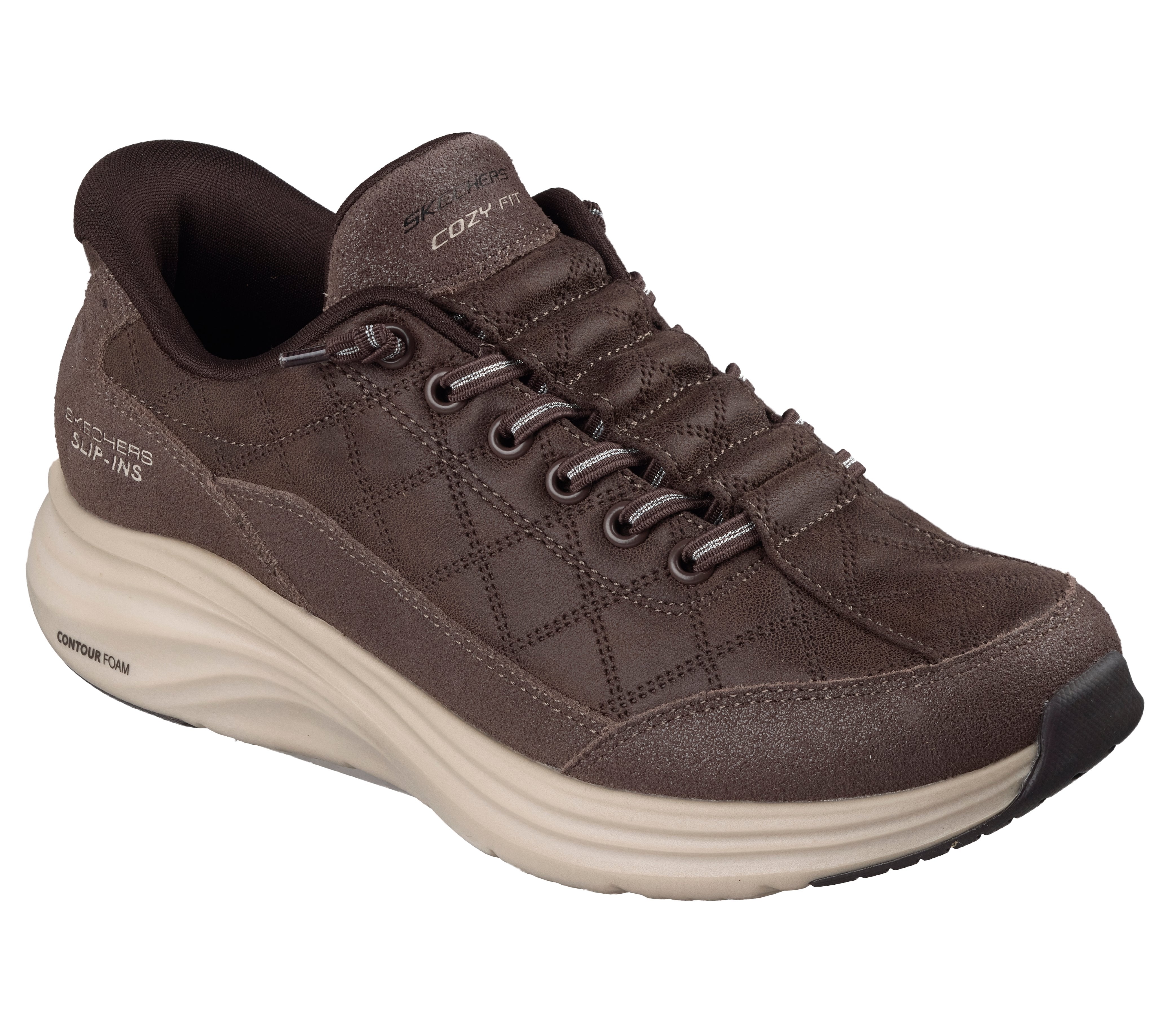 150507 - SKECHERS SLIP-INS: CONTOUR FOAM - COZY FIT NATURAL EASE