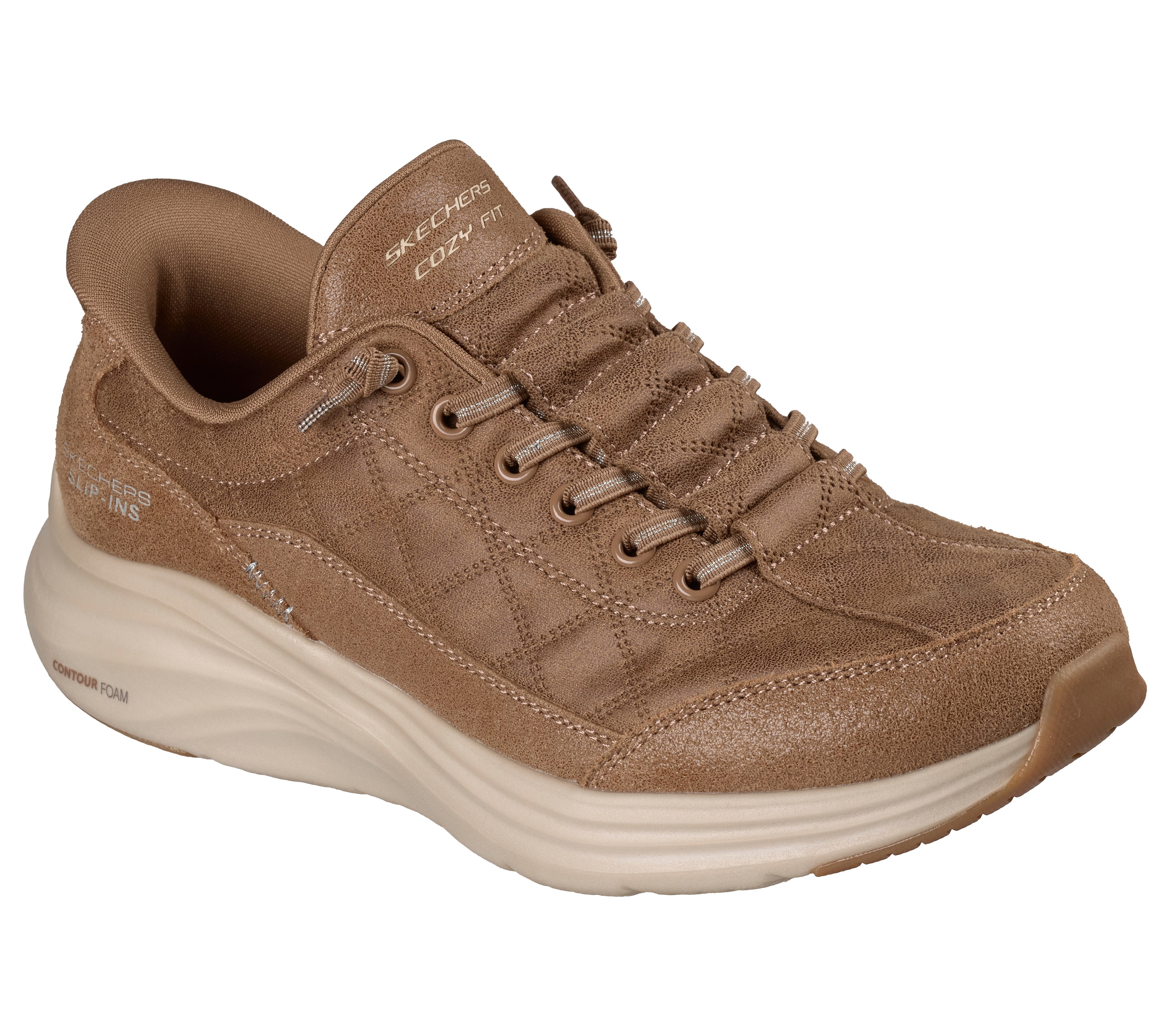 150507 - SKECHERS SLIP-INS: CONTOUR FOAM - COZY FIT NATURAL EASE
