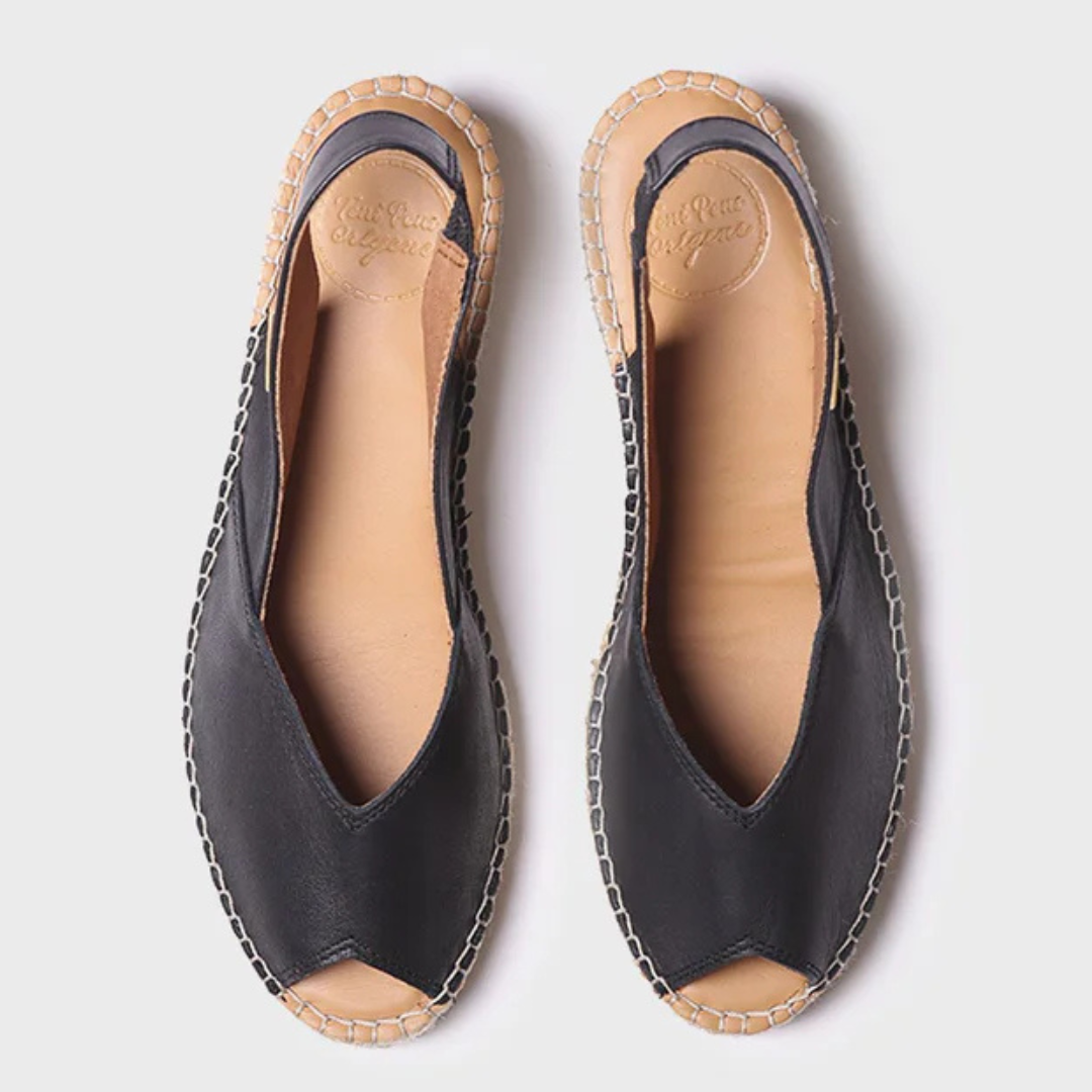 Bernia - The raffia wedge sandal