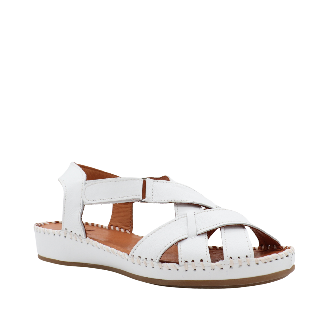 Flavie Comfort Sandal – Soft Leather & Handcrafted Details