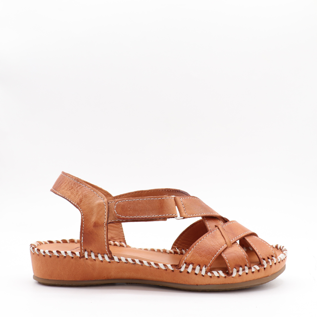 Sandale Confort Flavie – Cuir Souple & Détails Artisanaux