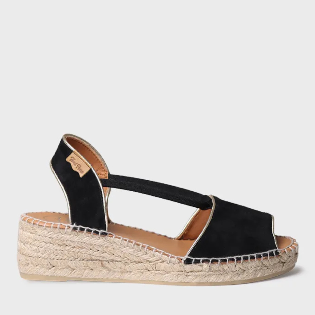 Bilda - La sandale compensée boho chic