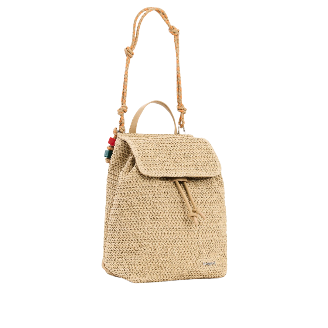 26SAKO01 - The raffia backpack