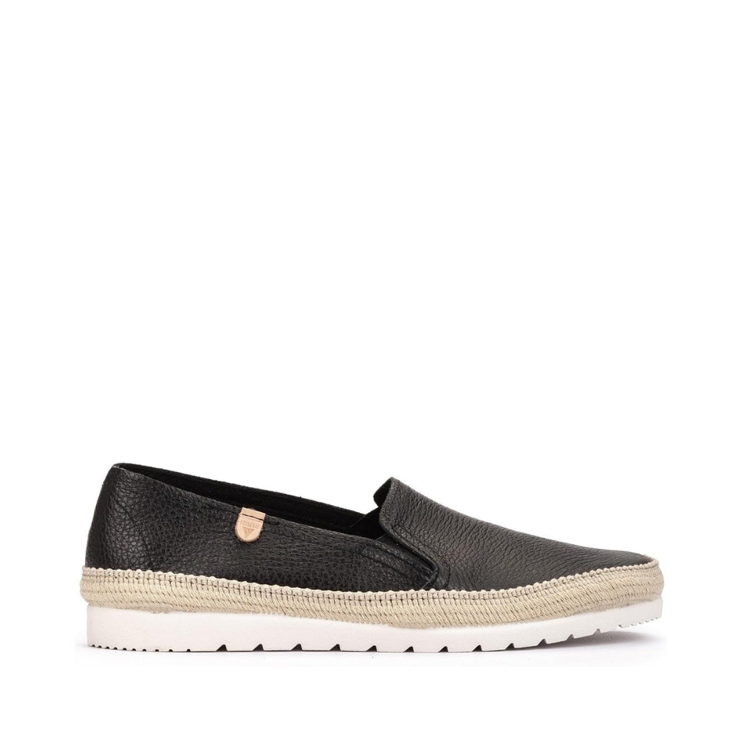 Nuria – L’espadrille chic en cuir nappa