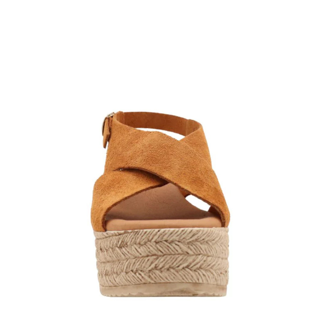 Runa - The suede platform sandal