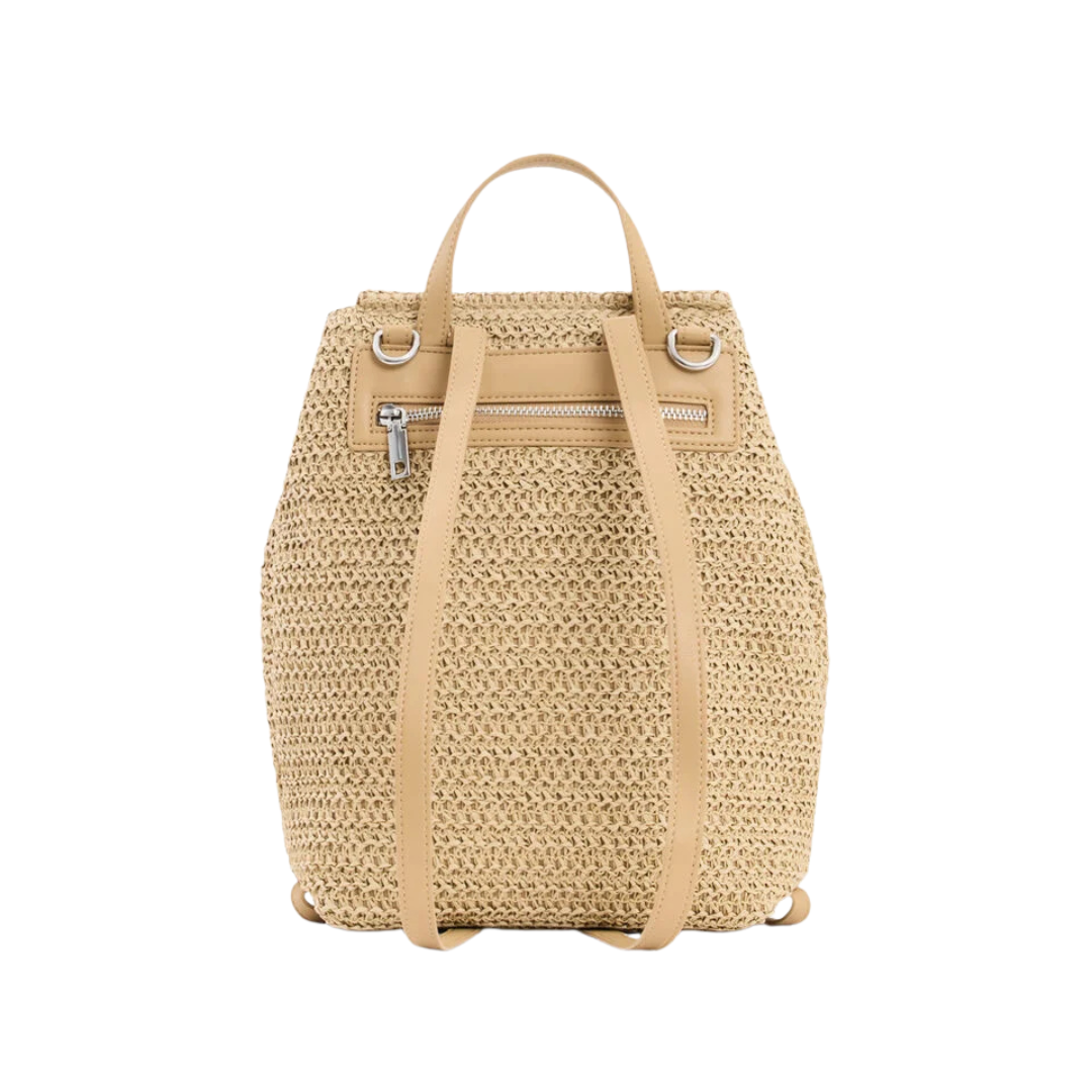 26SAKO01 - The raffia backpack