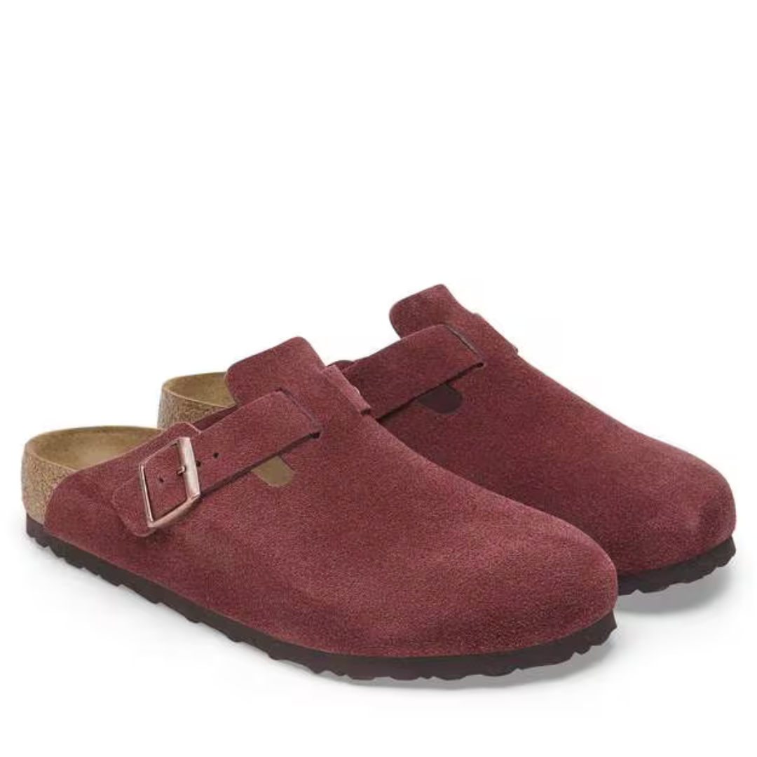 BOSTON - The suede clog