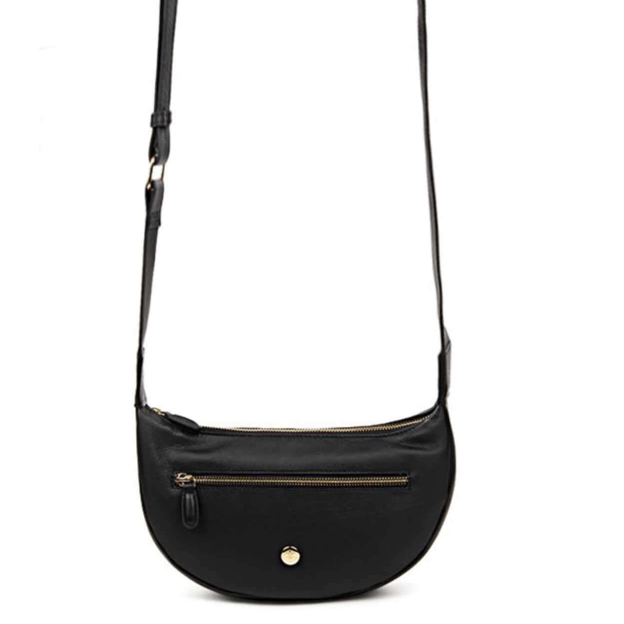 Sac bandoulière demi-lune en cuir - Modèle 4343891