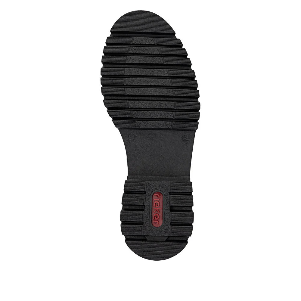 Rieker patent leather platform loafers - 47550-00