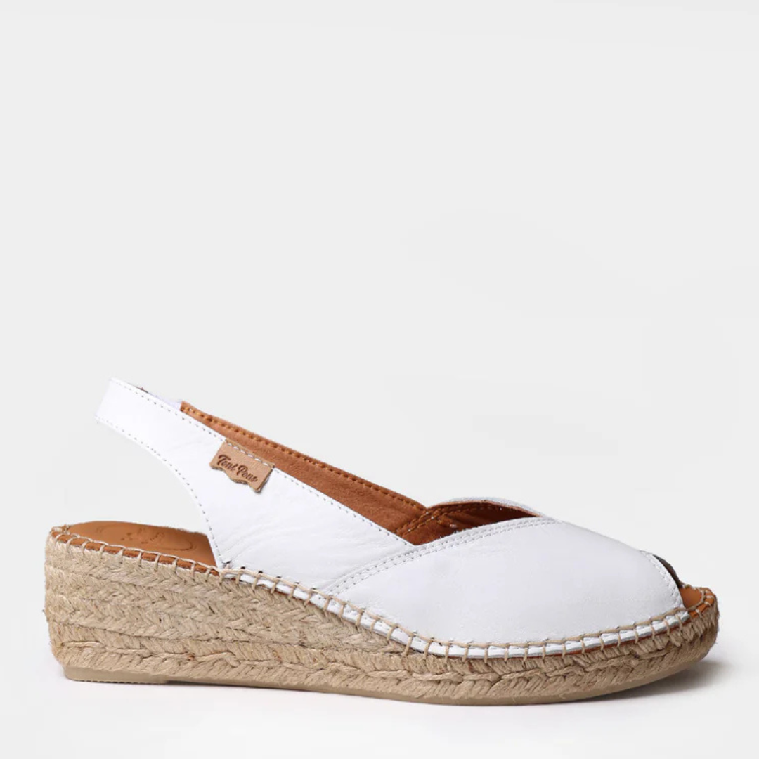 Bernia - The raffia wedge sandal