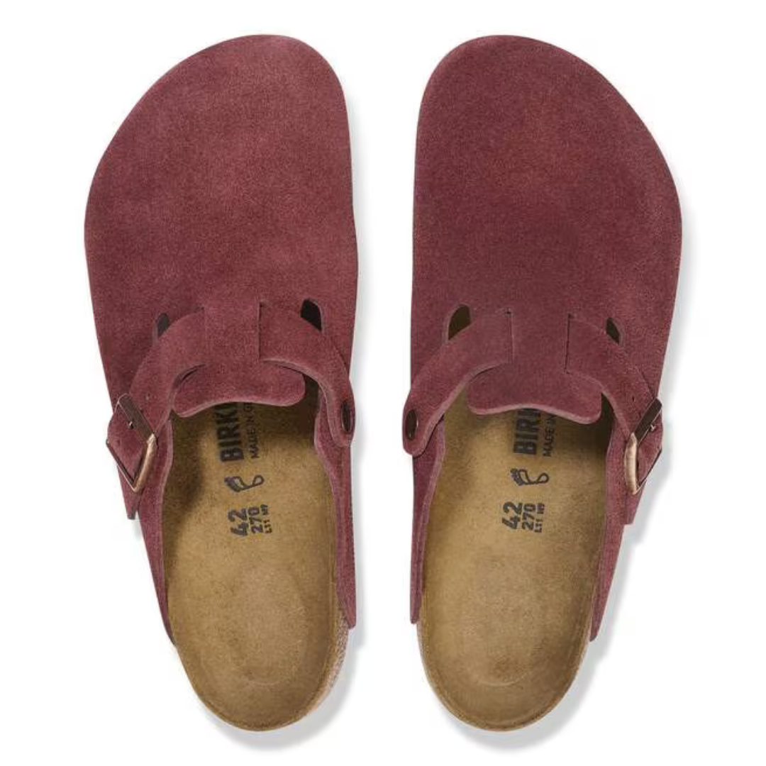 BOSTON - The suede clog