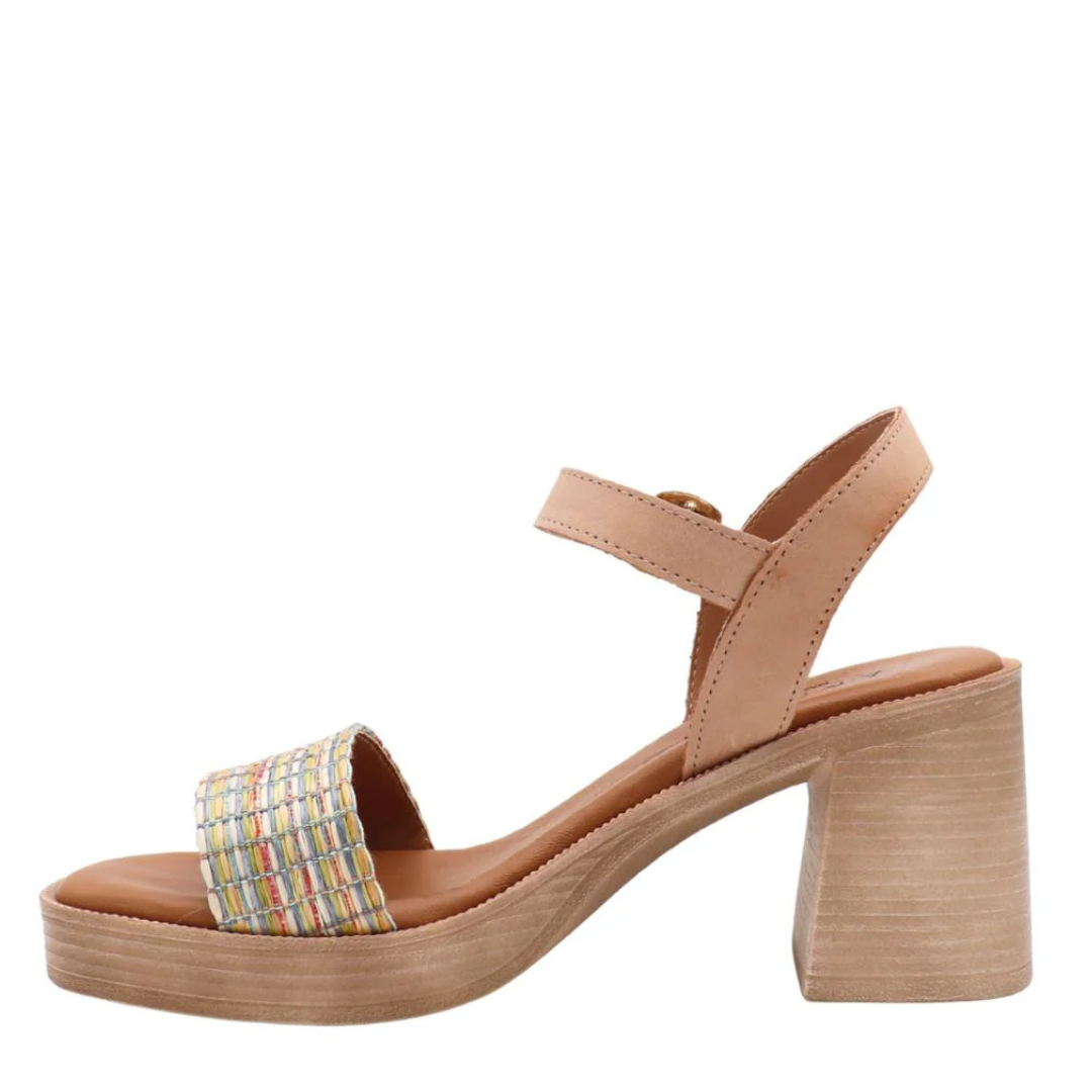 Pompei - The high-heeled sandal in summery colors