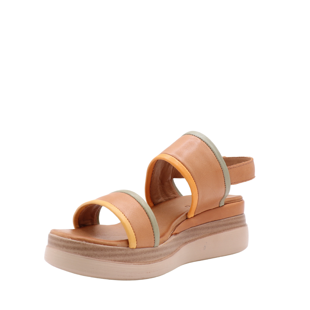 MORGANE – Platform sandal with wide straps
