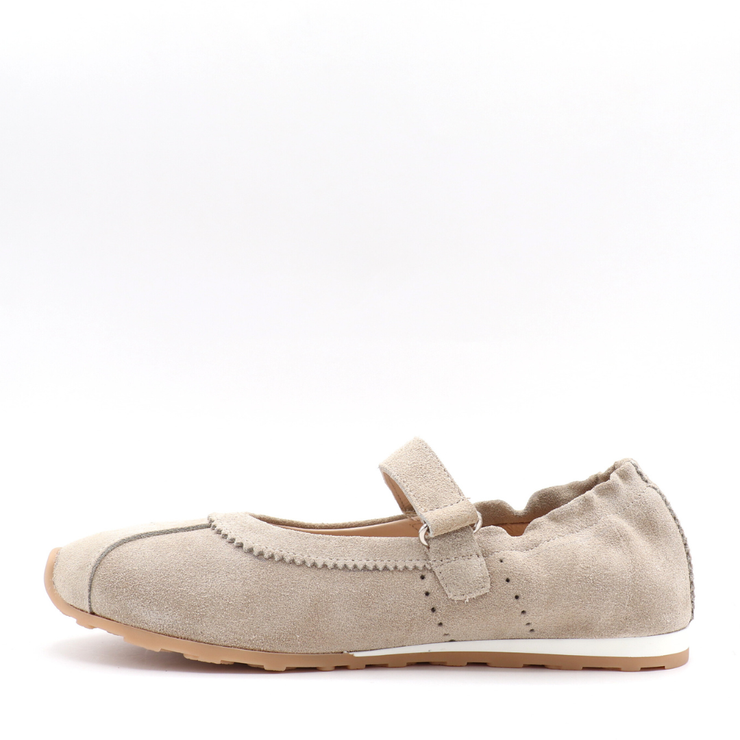 LOU – Suede sports ballerina flats