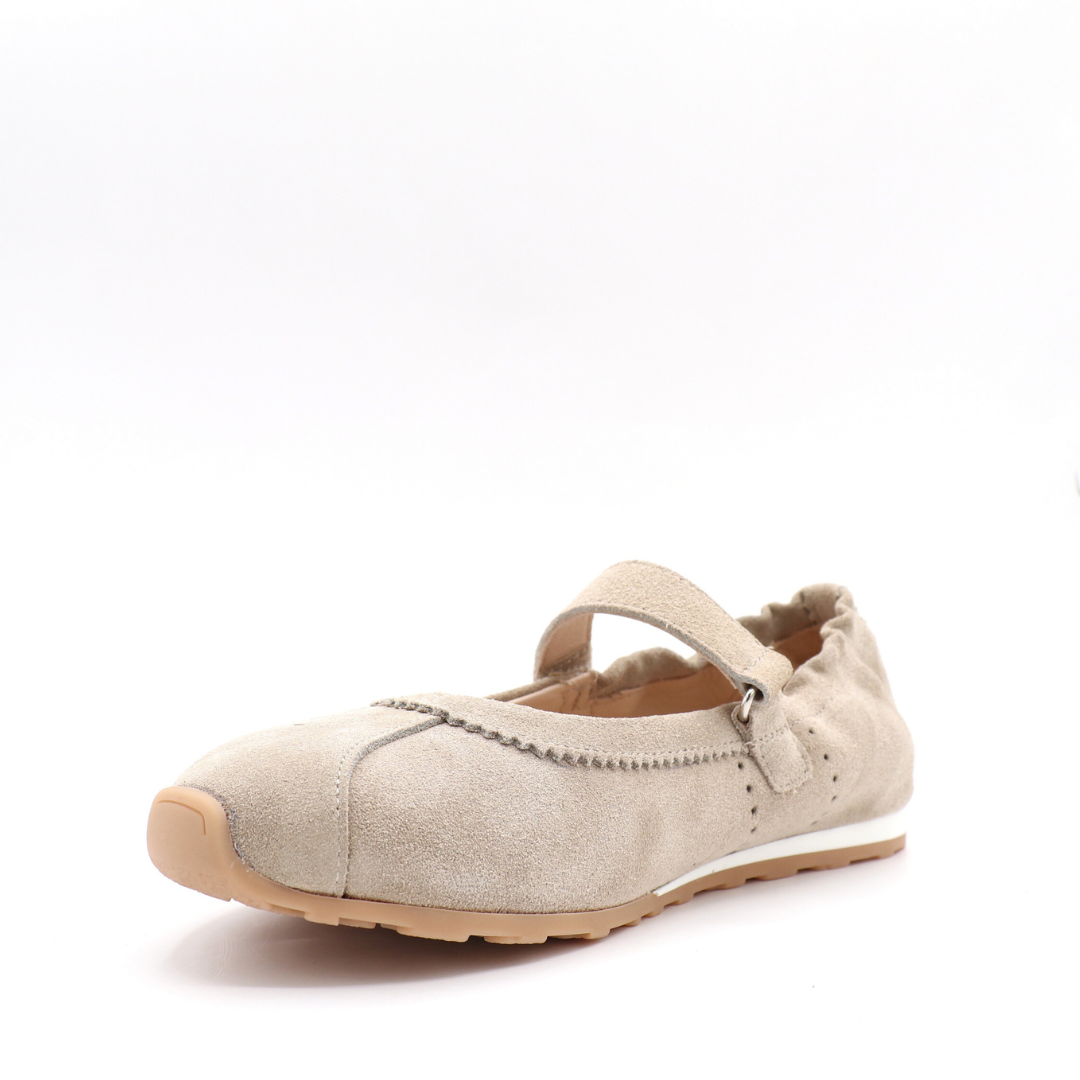 LOU – Suede sports ballerina flats