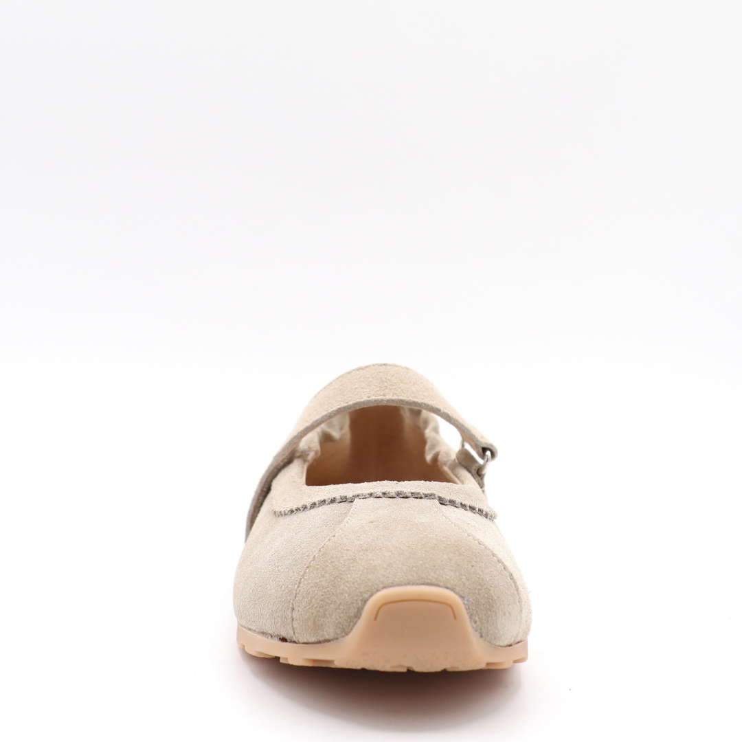LOU – Suede sports ballerina flats