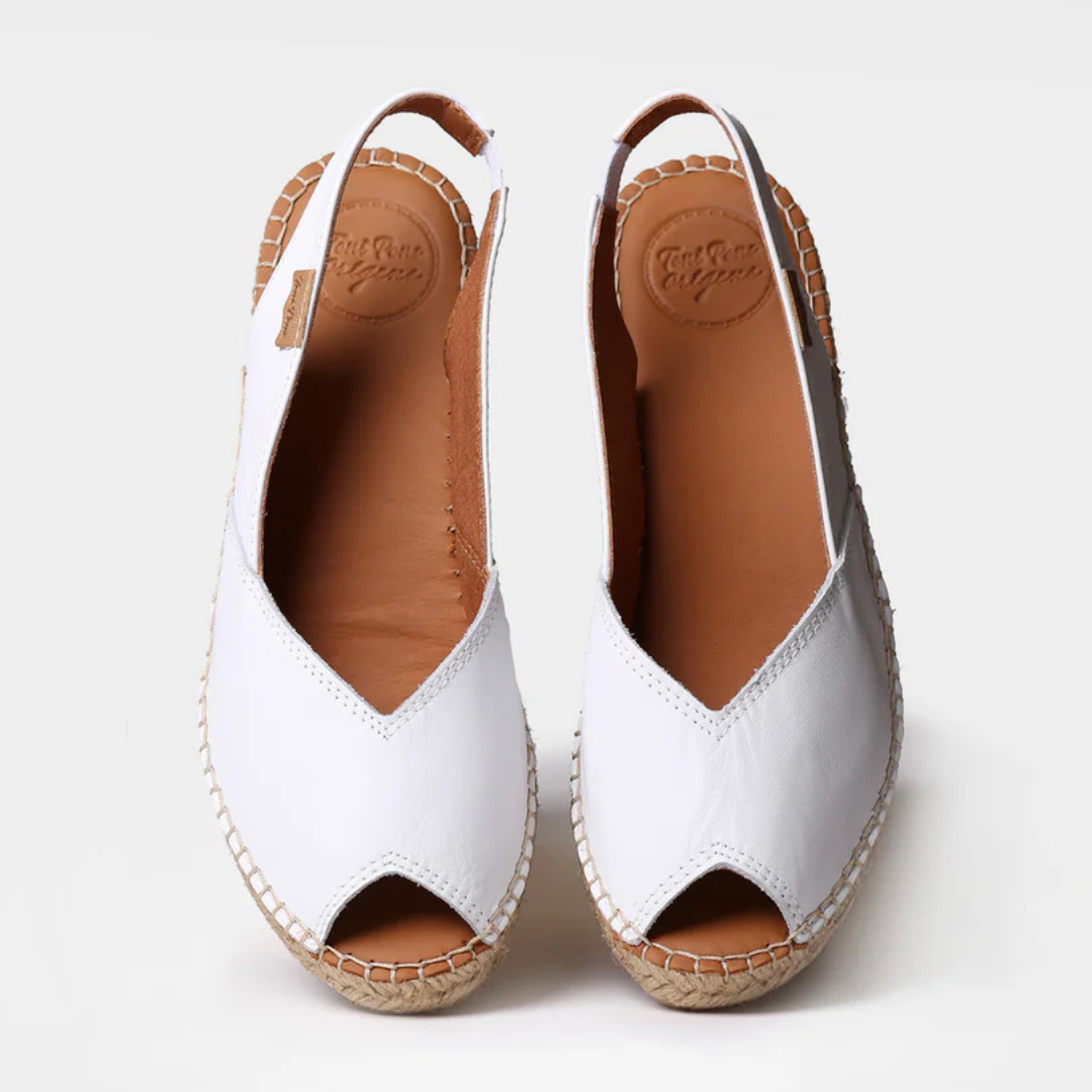 Bernia - The raffia wedge sandal