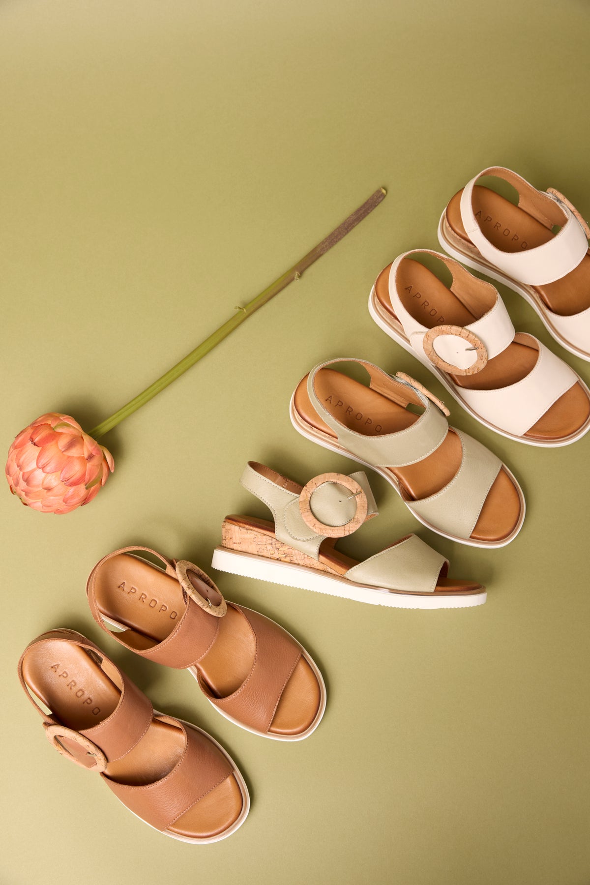 Sandale compensée Adèle – Chic Estival & Confort Liège