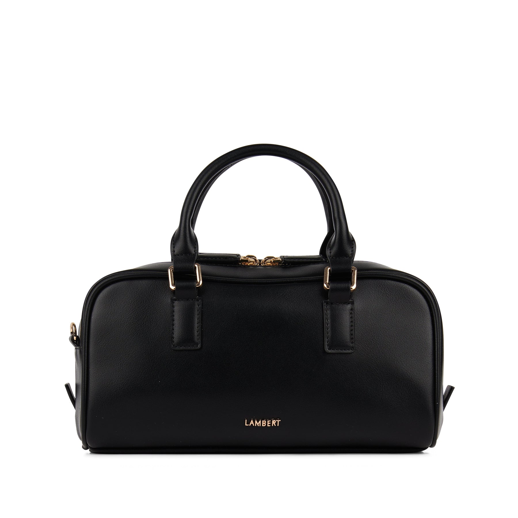 Le Camille - Sac à main 2-en-1 en cuir vegan noir