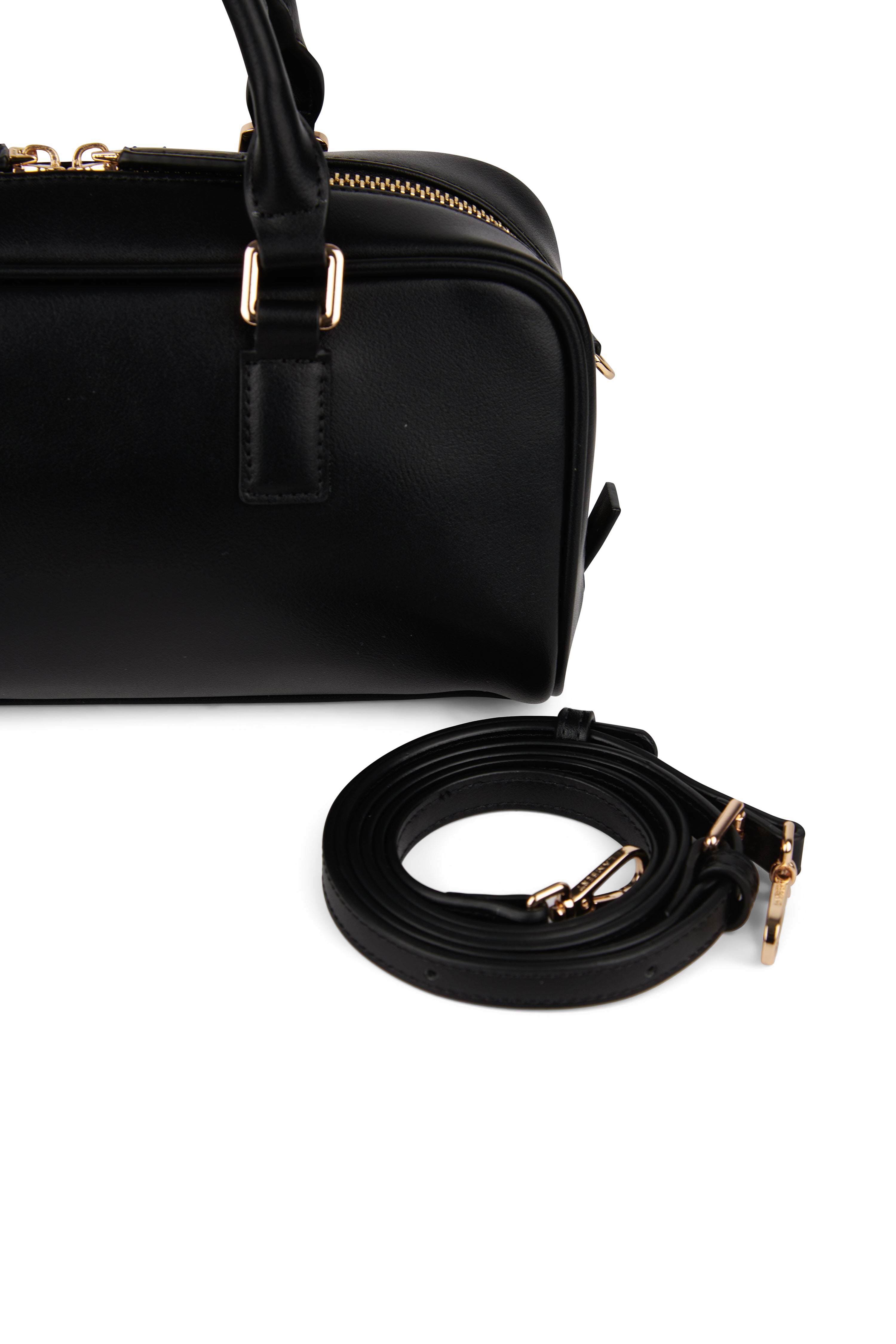 Le Camille - 2-in-1 handbag in black vegan leather