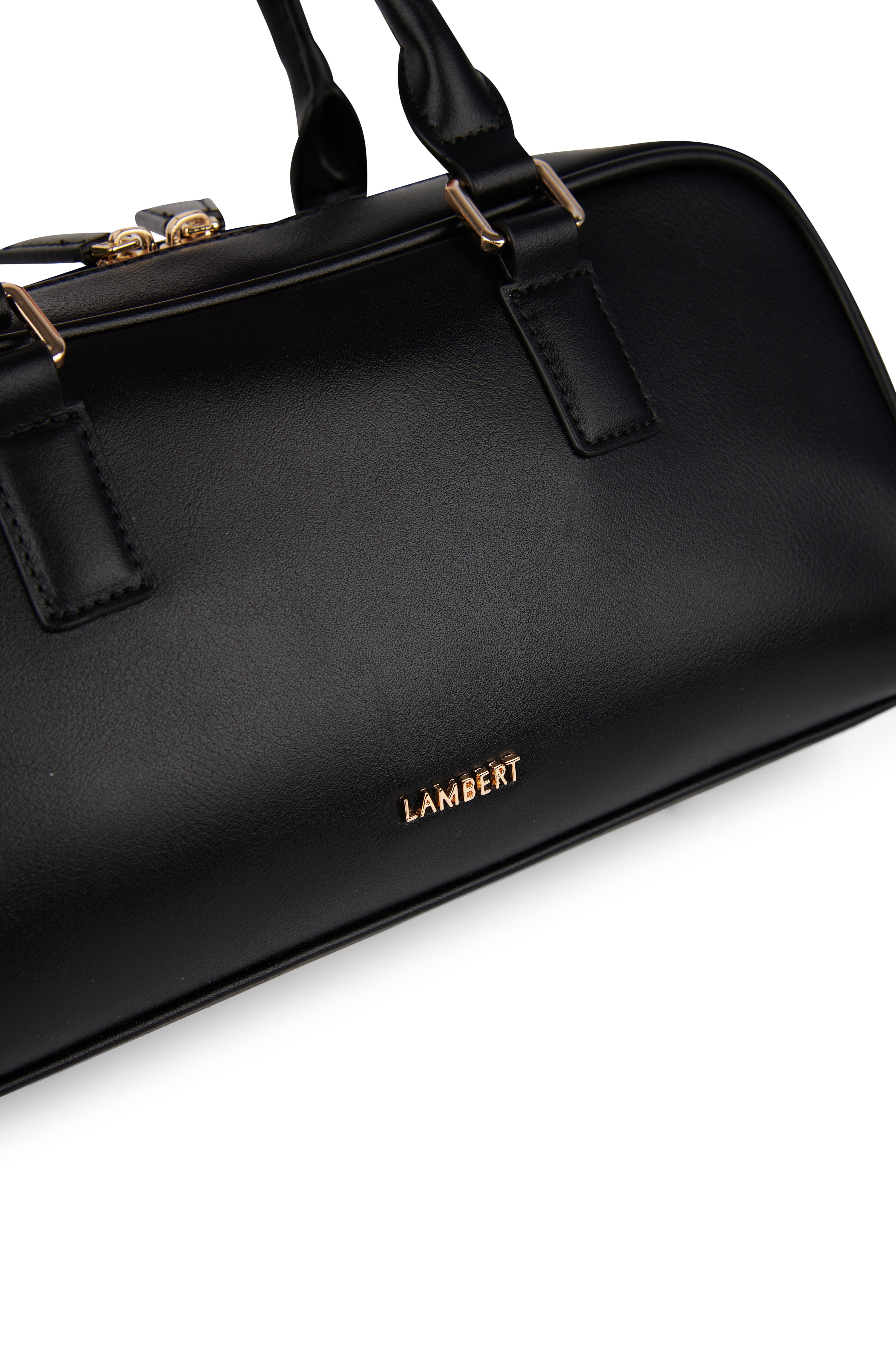 Le Camille - 2-in-1 handbag in black vegan leather