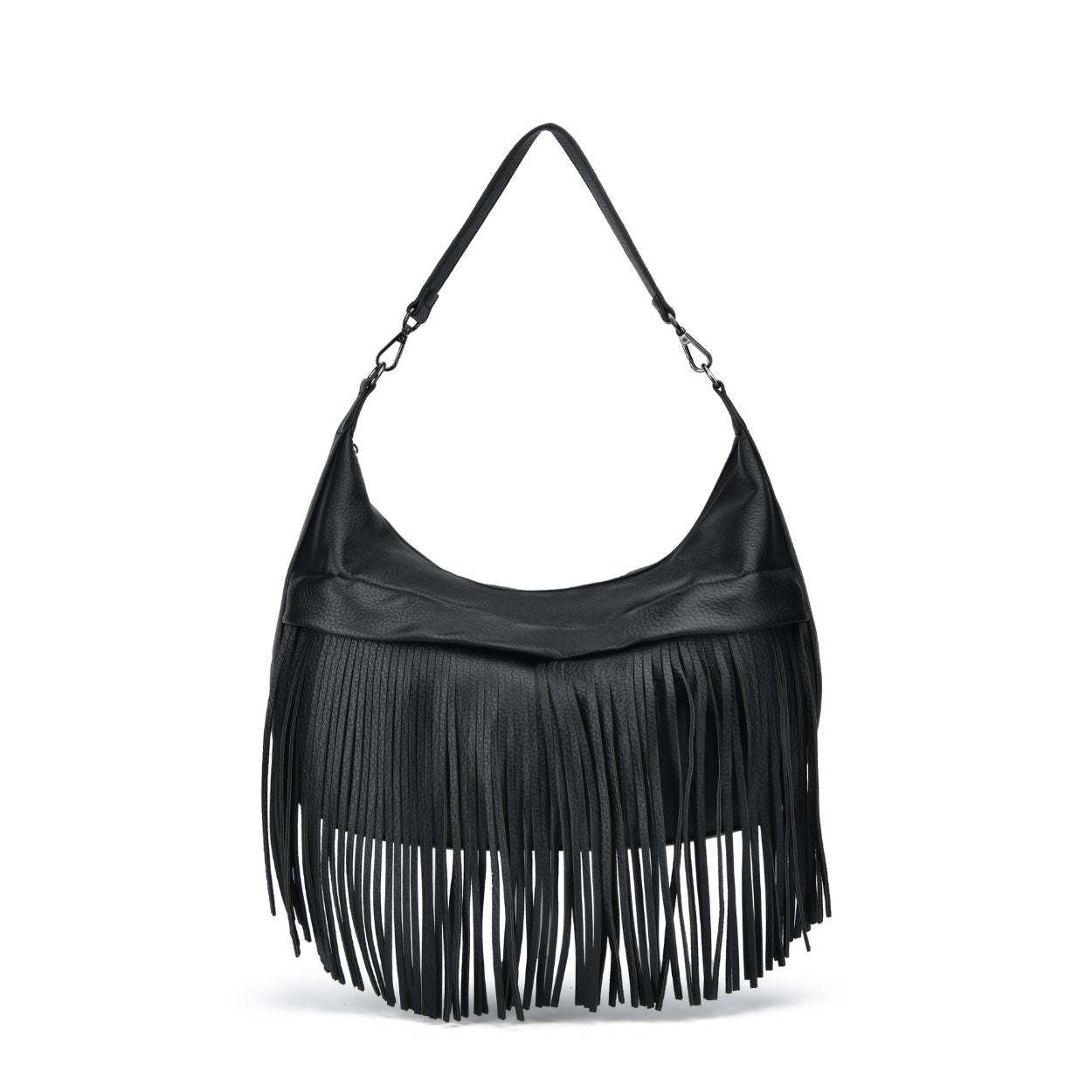 JOEY - 7600 - Handbag with Removable Fringe