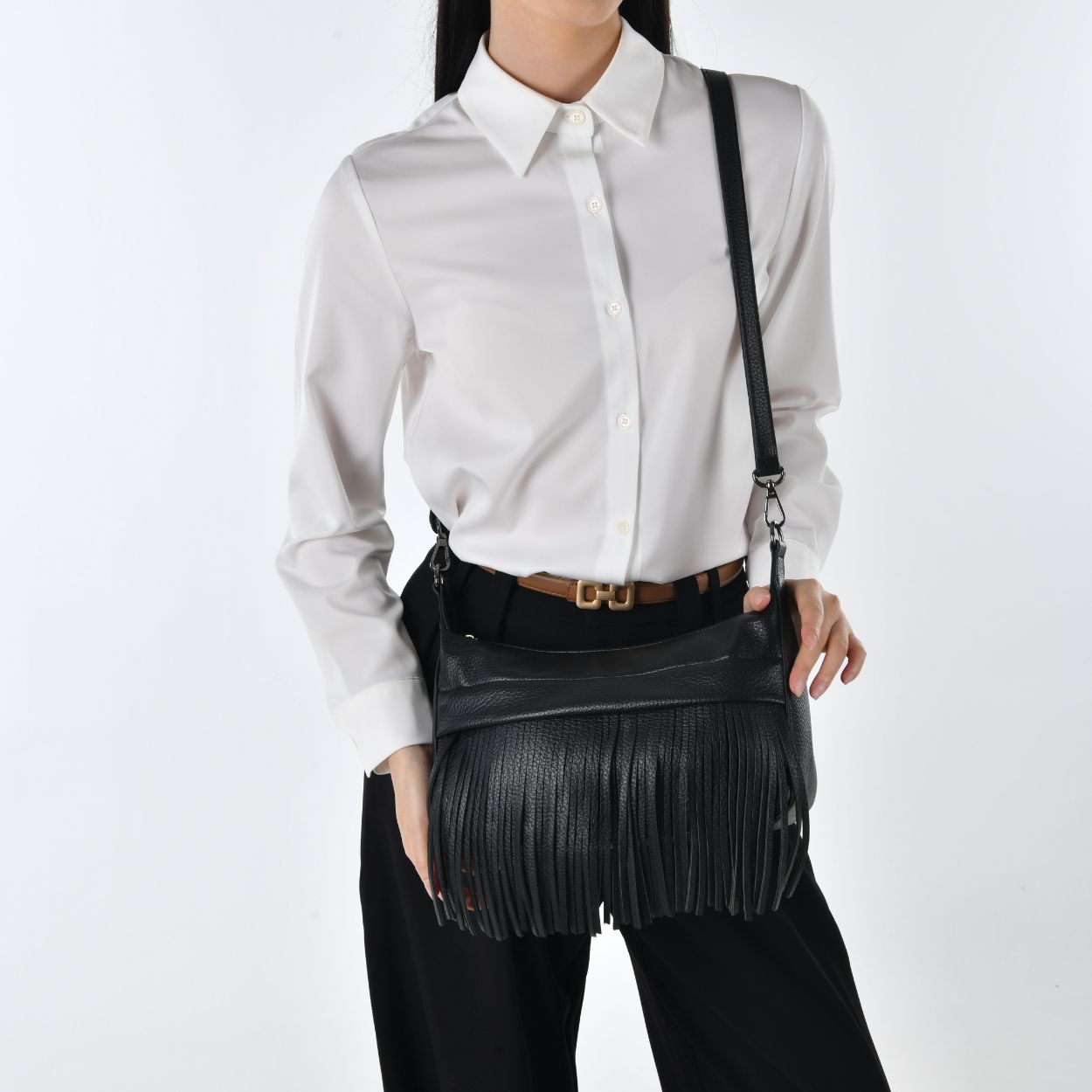 OUI - 7601 - Sac à franges amovibles