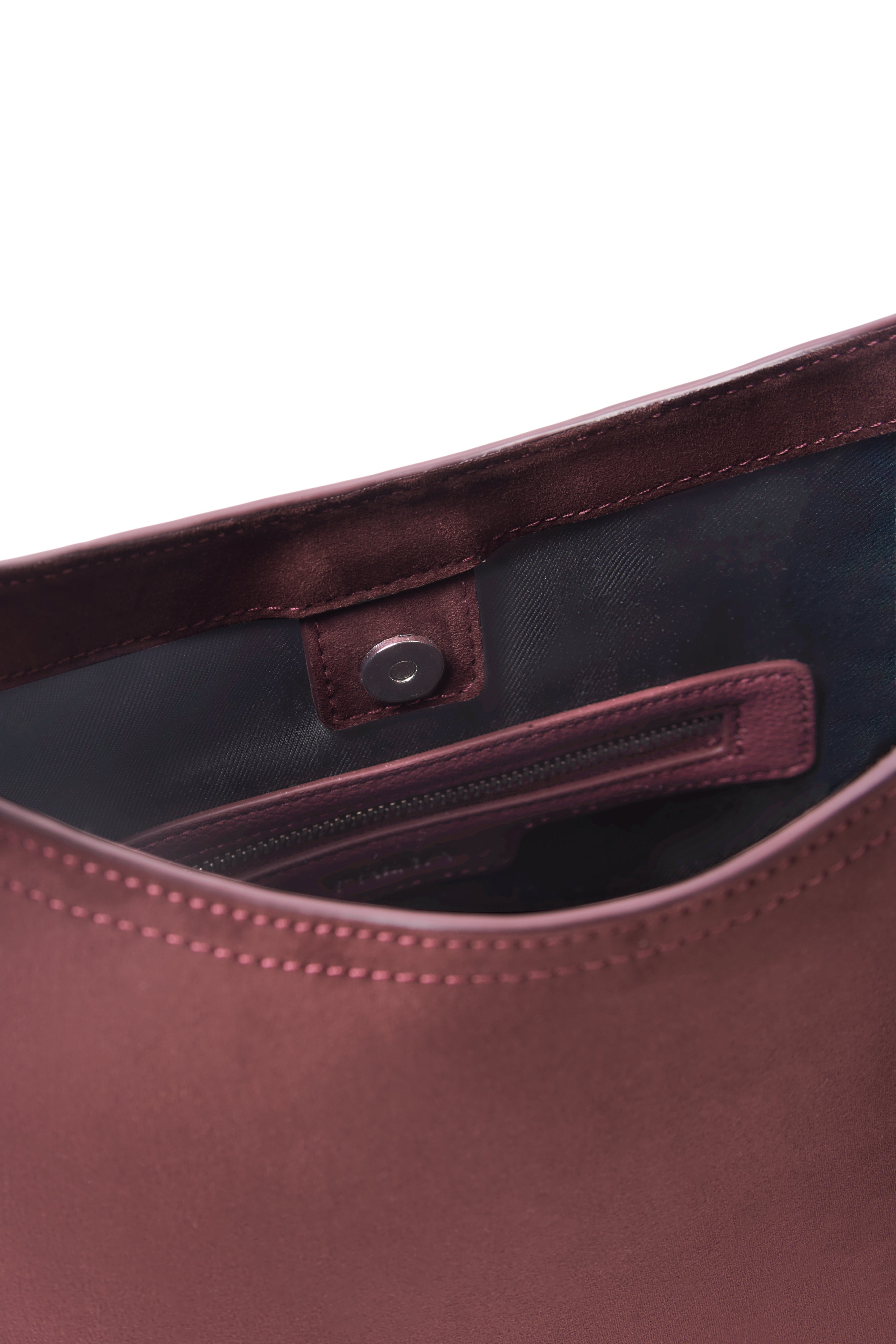 ELENA - Sac à épaule en suède vegan