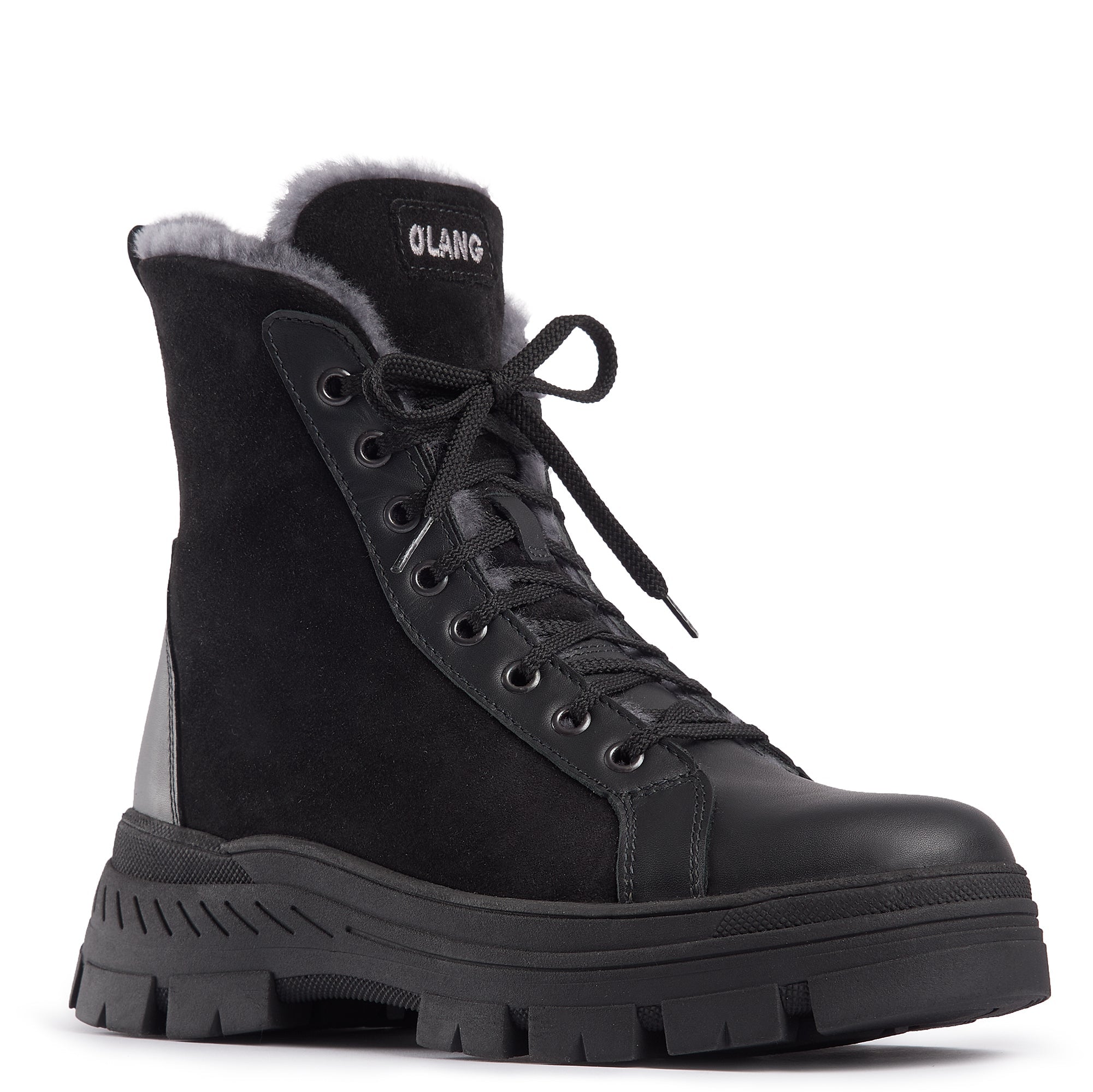 ERIDE - Botte d'hiver imperméable en shearling