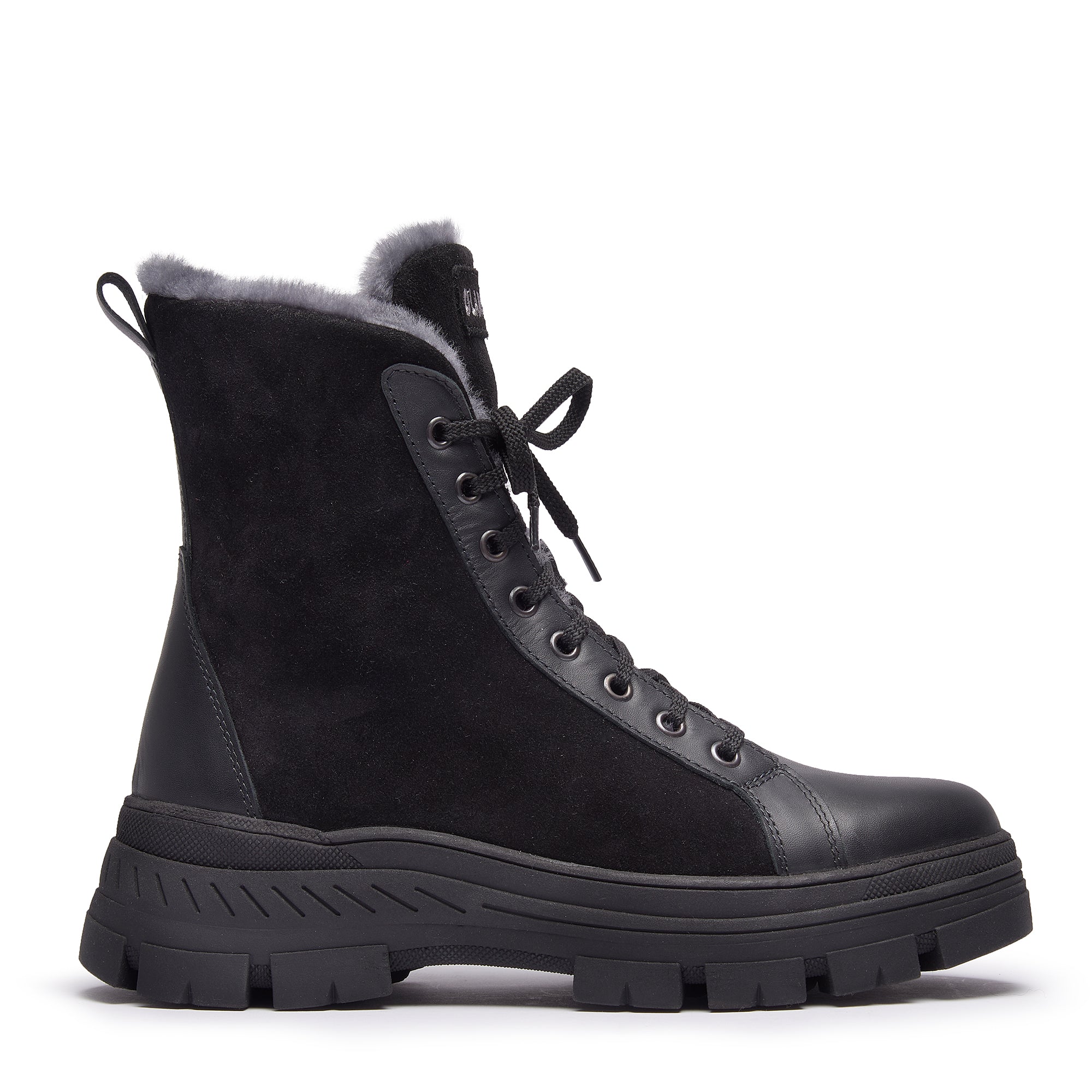 ERIDE - Botte d'hiver imperméable en shearling
