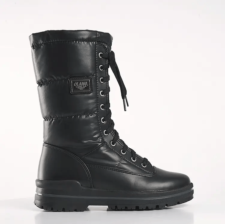 GLAMOUR - Botte d'hiver à crampons rabattables