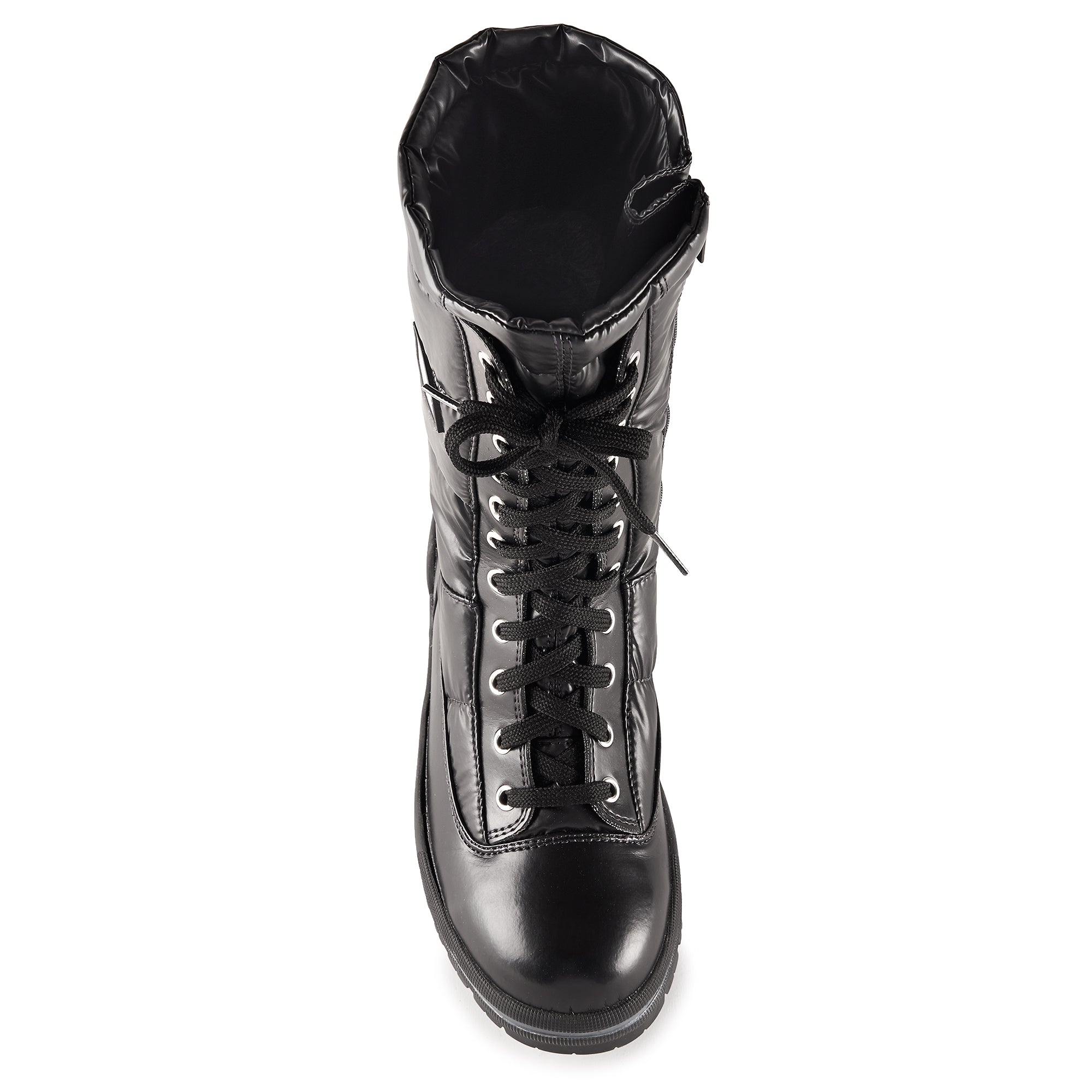 GLAMOUR - Botte d'hiver à crampons rabattables