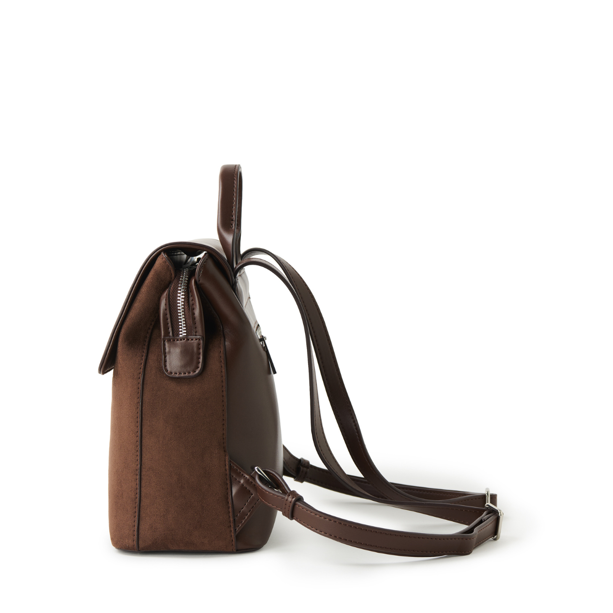 CYNTHIA - Vegan suede backpack