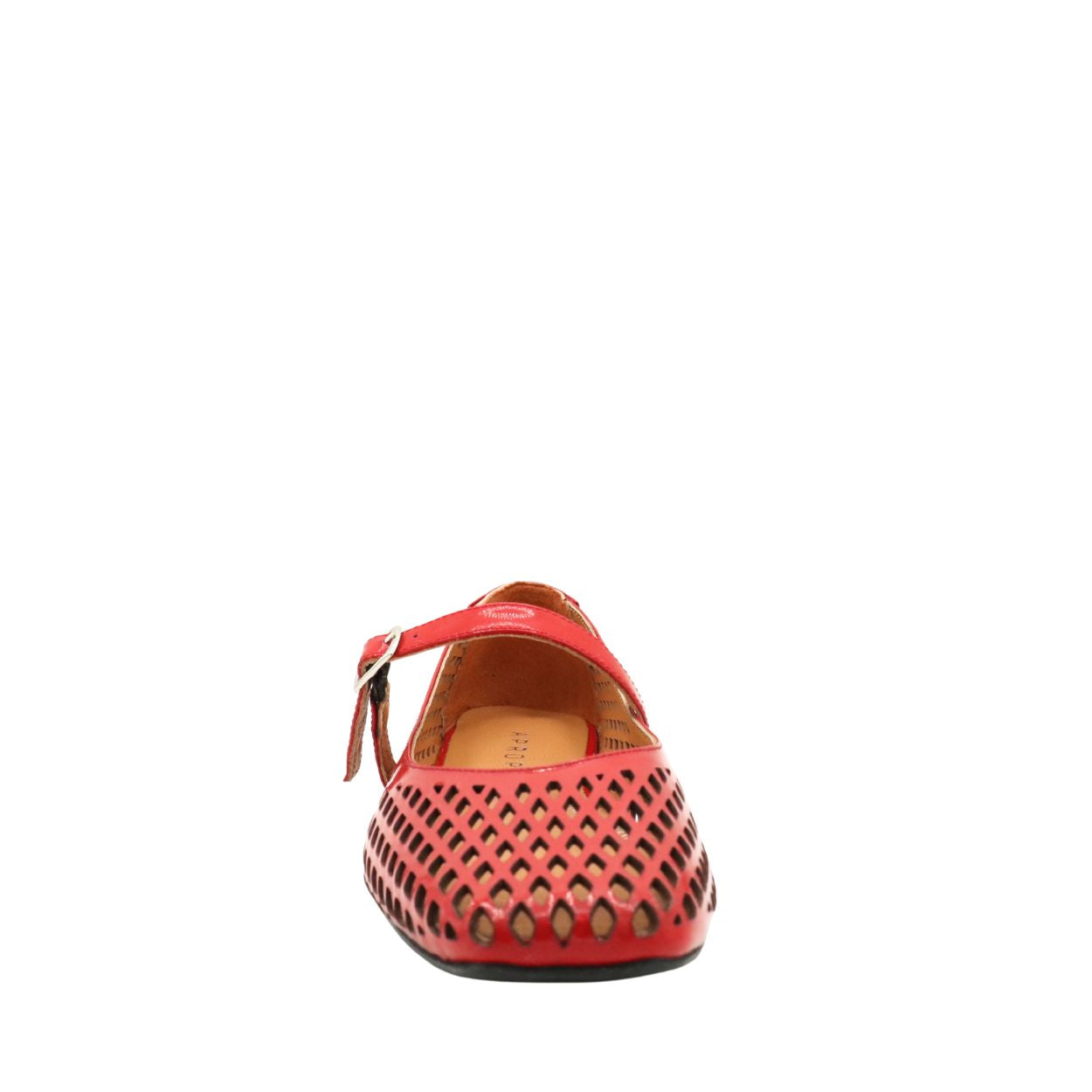 Misti - The openwork ballet flat with a bold charm