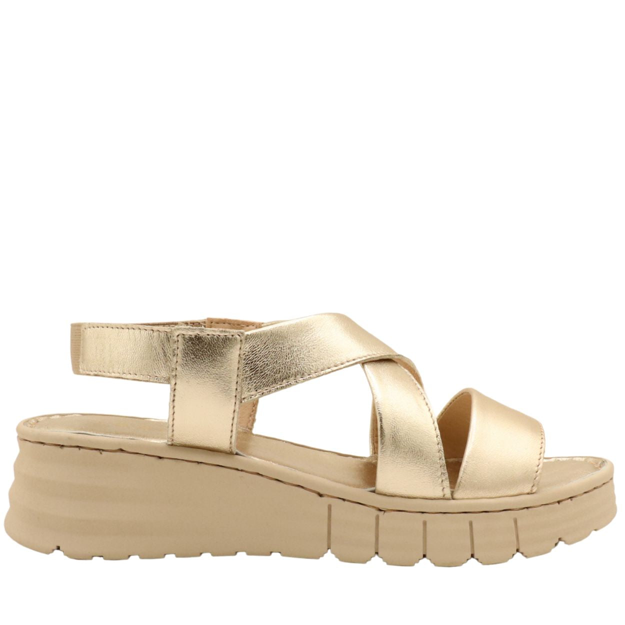 Luna - The modern-style platform sandal