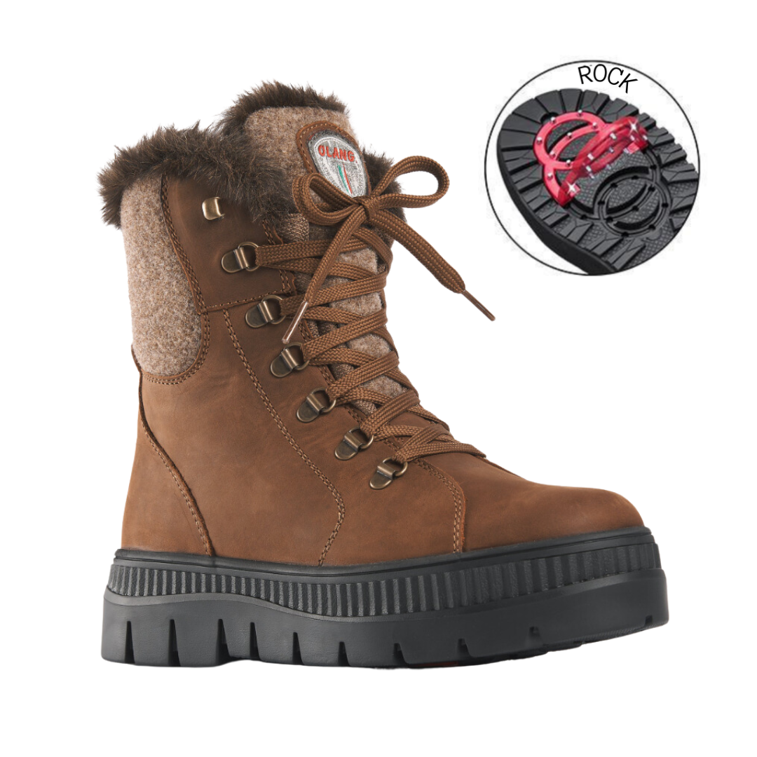 boots with pivoting grip for Women Collapsible BOPIED